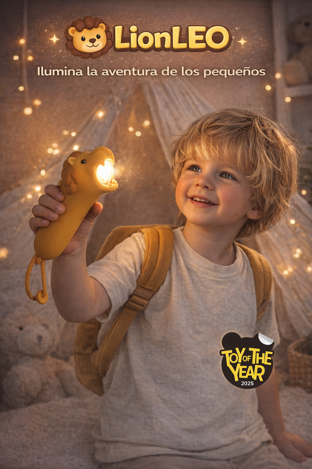 Linterna de niños- Lion Leo