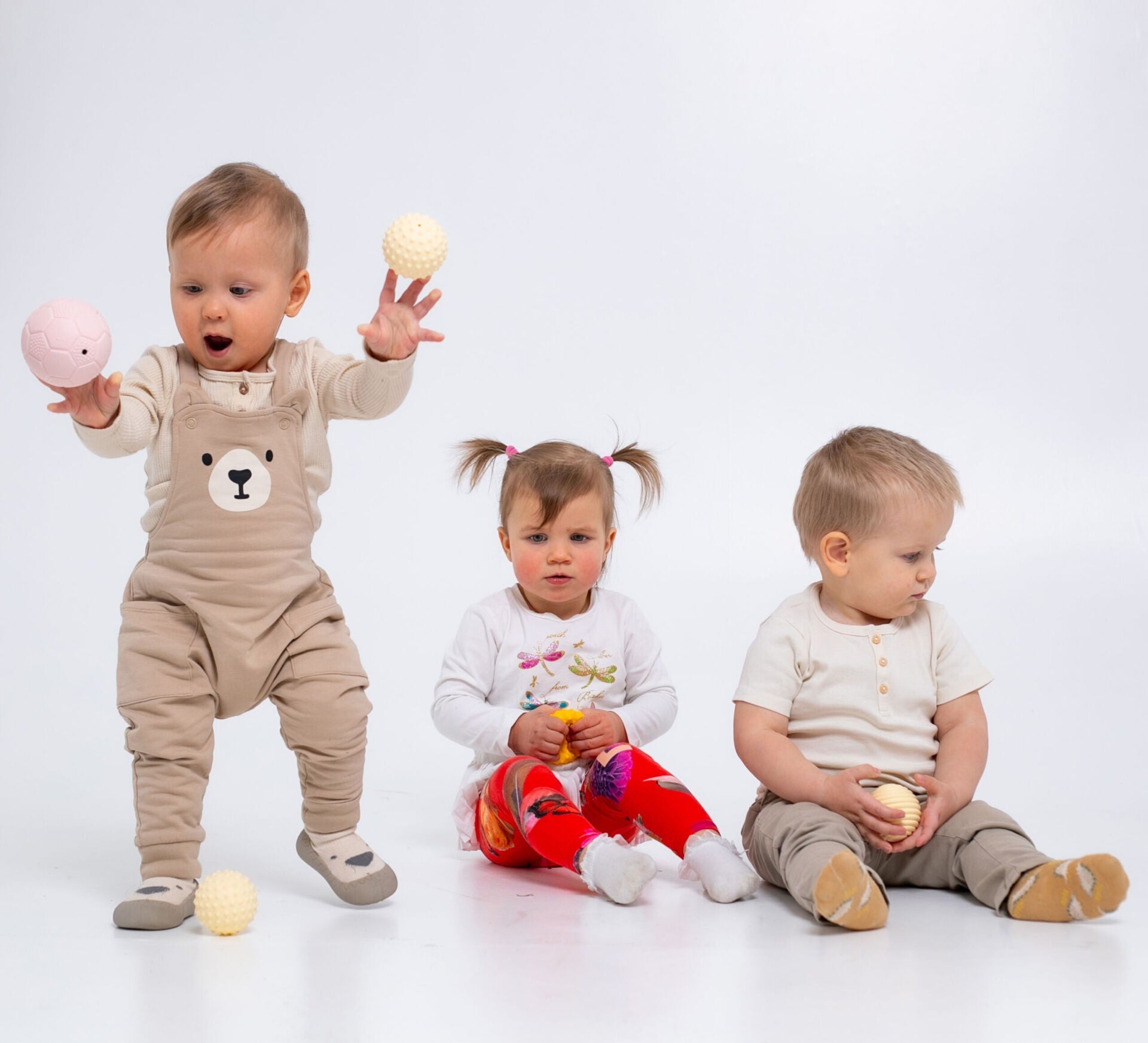 Sensory Balls Set 7 pcs for Babies